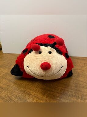 Pillow Pets LADY BUG Large Convertible Plush Pillow Stuffed Animal 18"